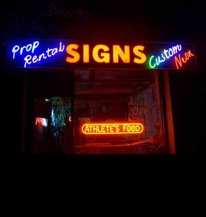 SAY IT IN NEON WITH SIGNS OF TORONTO...BY NIGHT